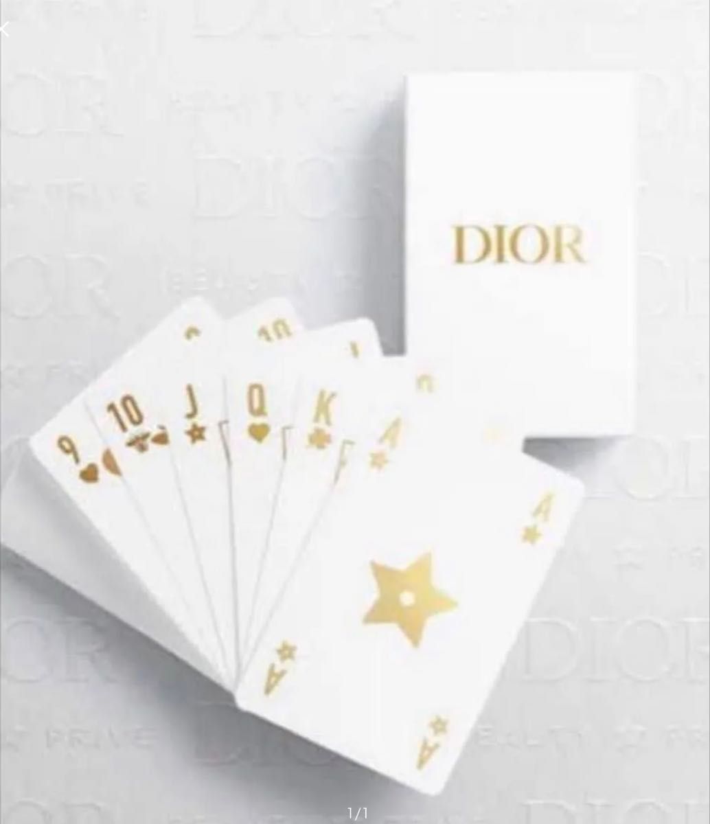 ディオール 2025年 限定ノベルティ トランプ Christian Dior｜Yahoo