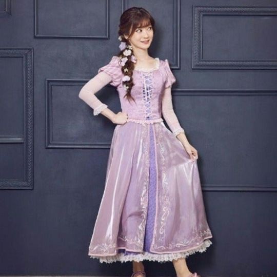 ちはる しまむら ラプンツェル ドレス M 仮装 コスプレ Dハロ