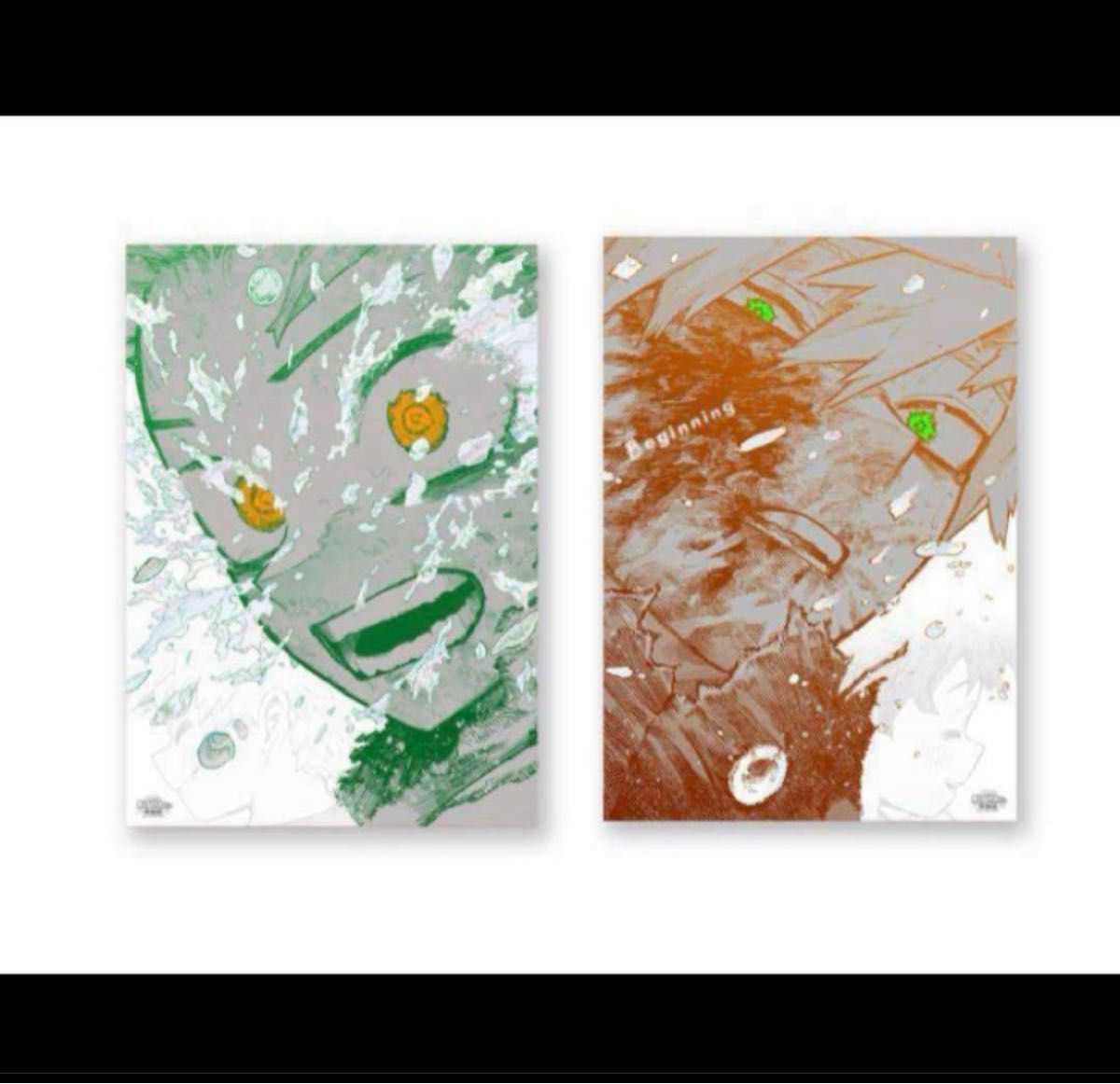 僕のヒーローアカデミア】原画展 ヒロアカ展 A2アートポスター 緑谷 爆