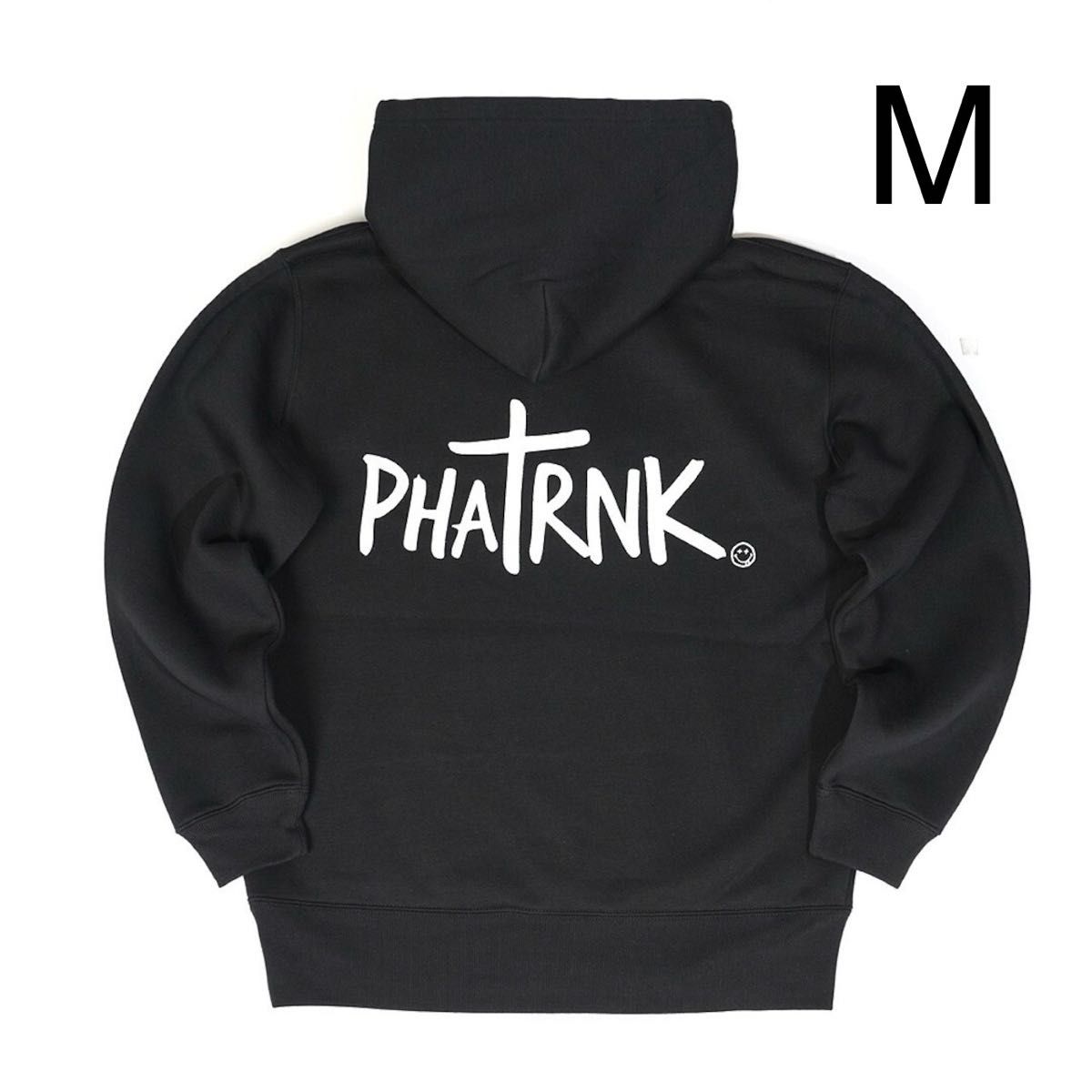 PHATRNK ファットランク スウェットパーカー M ブラック HOODIE 黒