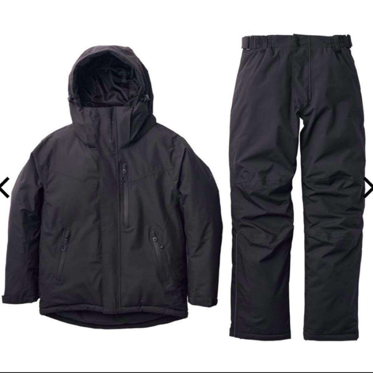 ワークマン【WEB限定】イージス防水防寒スーツ リミテッドブラック L