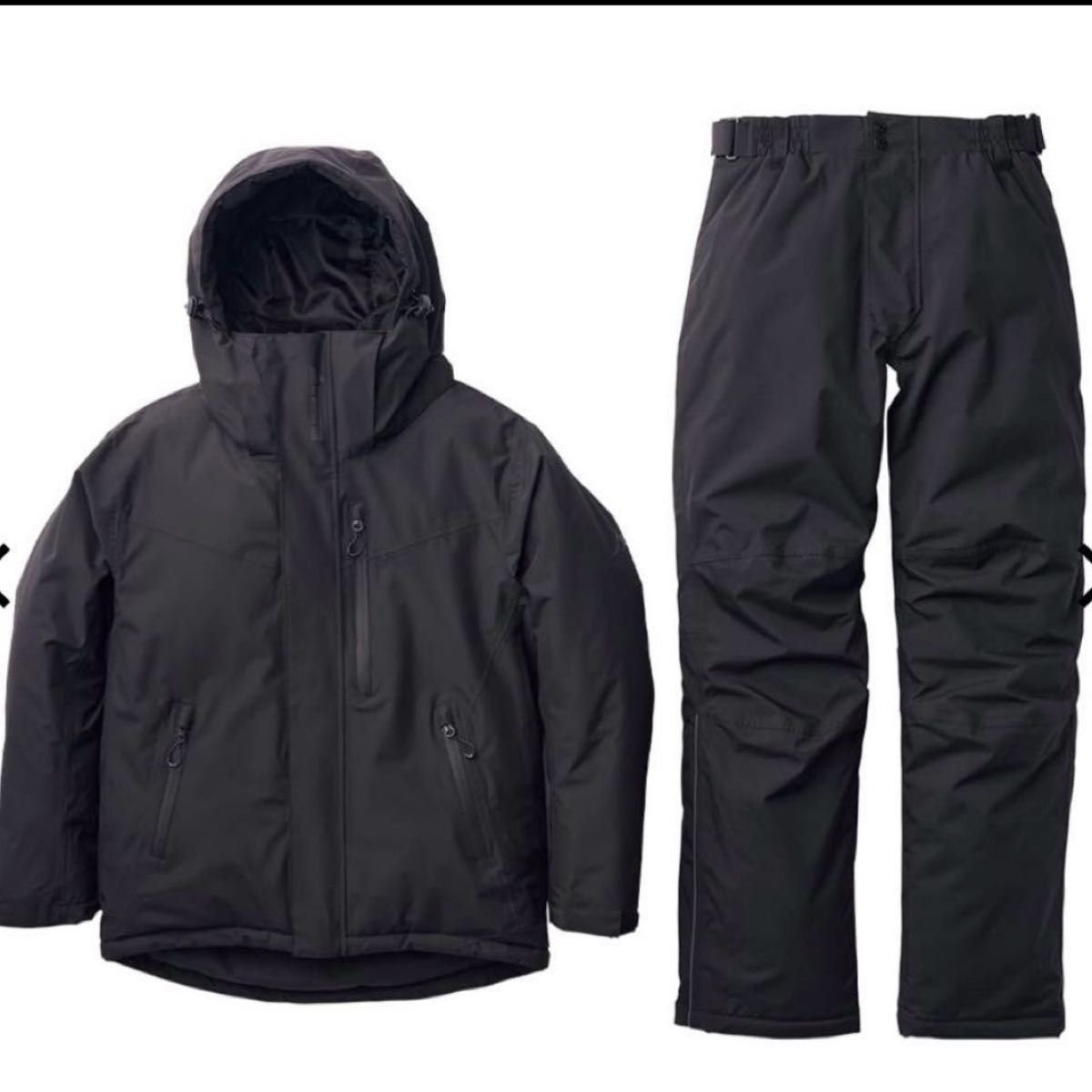 ワークマン【WEB限定】イージス防水防寒スーツ リミテッドブラック L