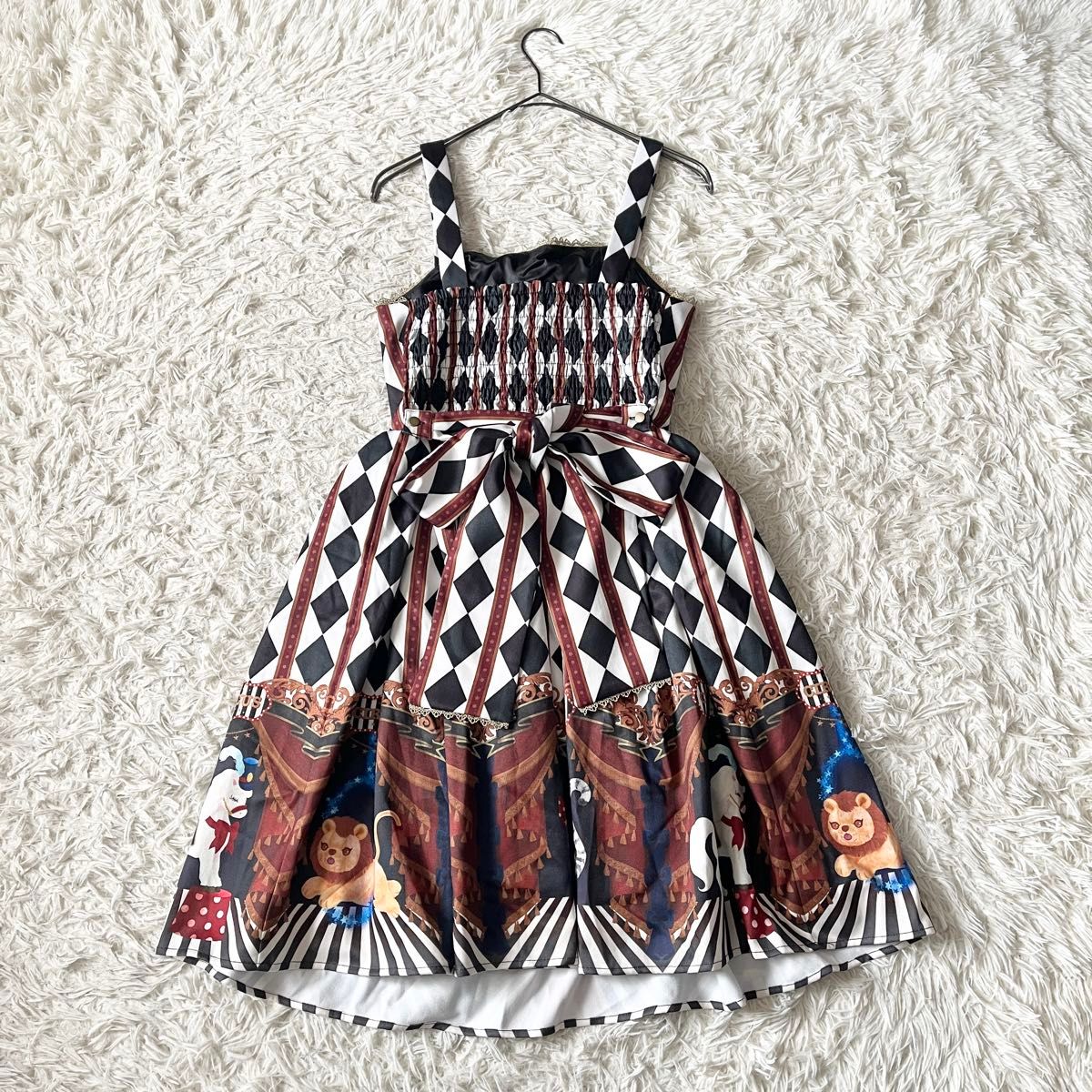 希少 axes femme kawaii ドールズサーカスジャンスカ ワイン クラロリ