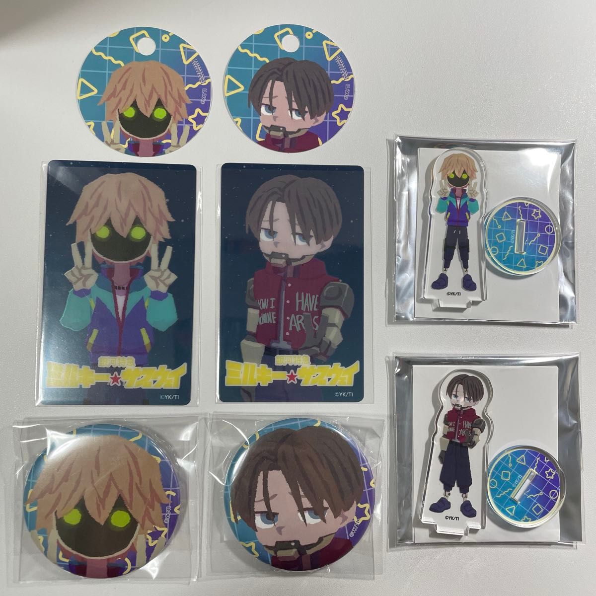 ミルキーサブウェイ カート マックス 東京タワー アクスタ 缶バッジ