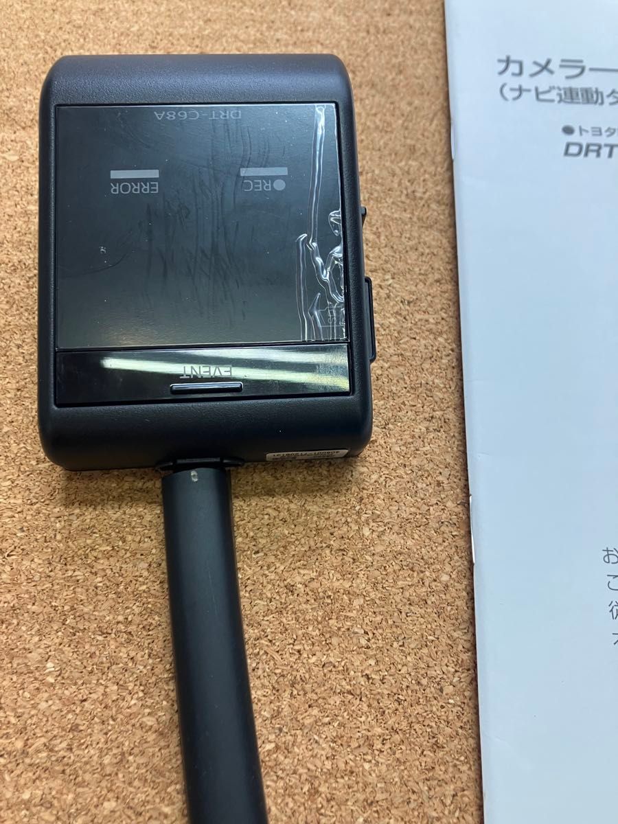 トヨタ純正 カメラ一体型ドライブレコーダー DRT-C68A 取扱説明書付き