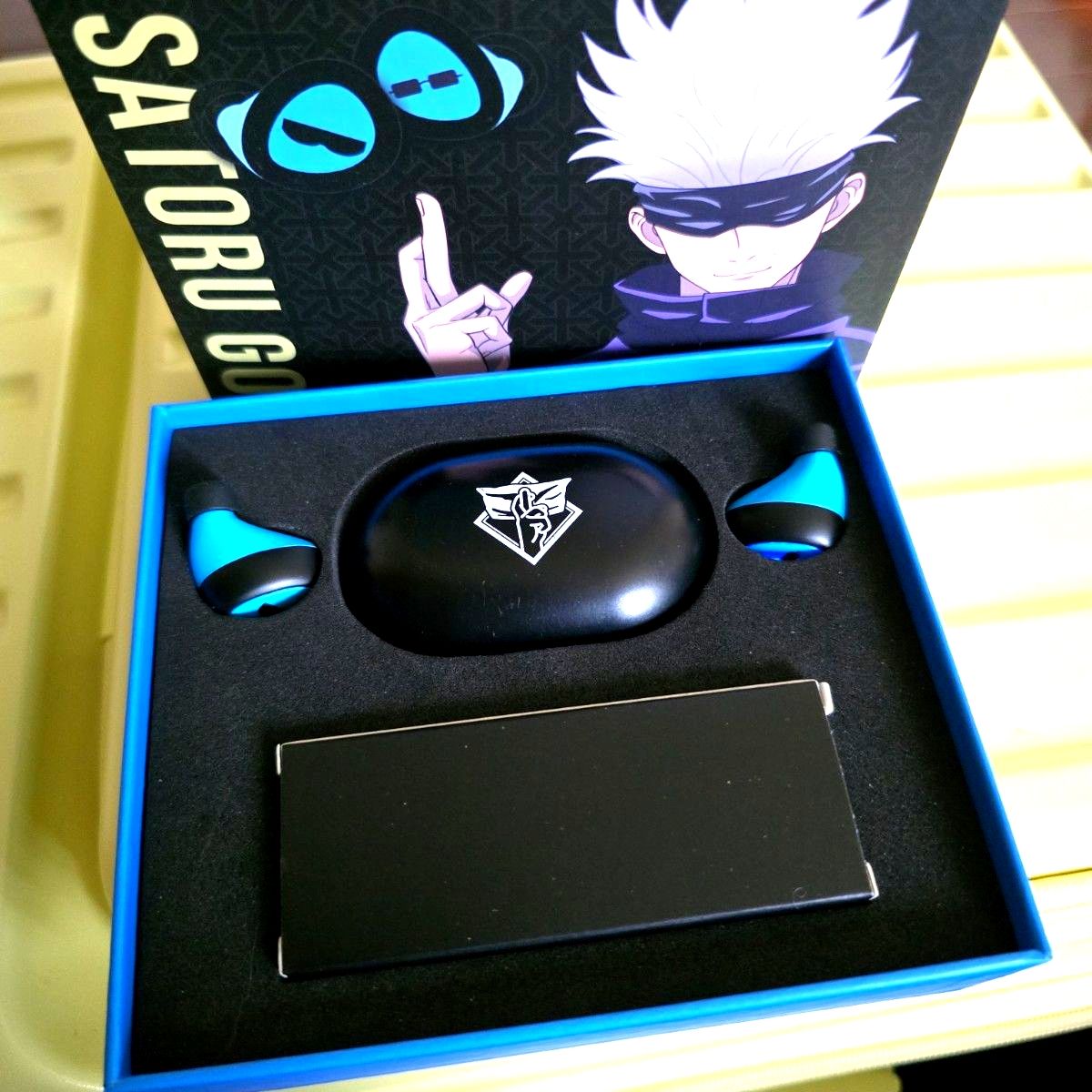 呪術廻戦 五条悟 ワイヤレスイヤホン ブルートゥースイヤホン イケボ