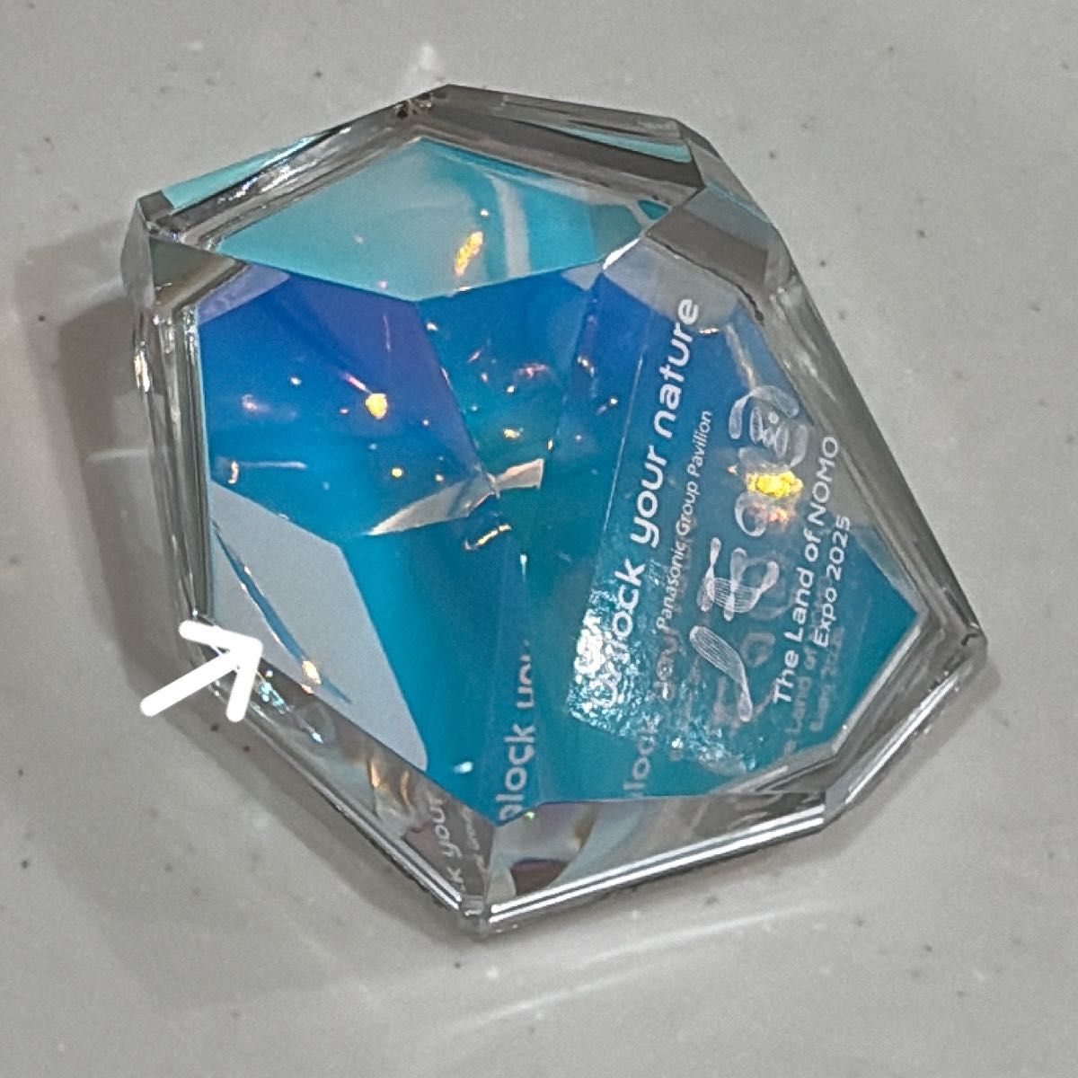 非売品】大阪万博 Panasonic ノモの国 パビリオン クリスタル 結晶