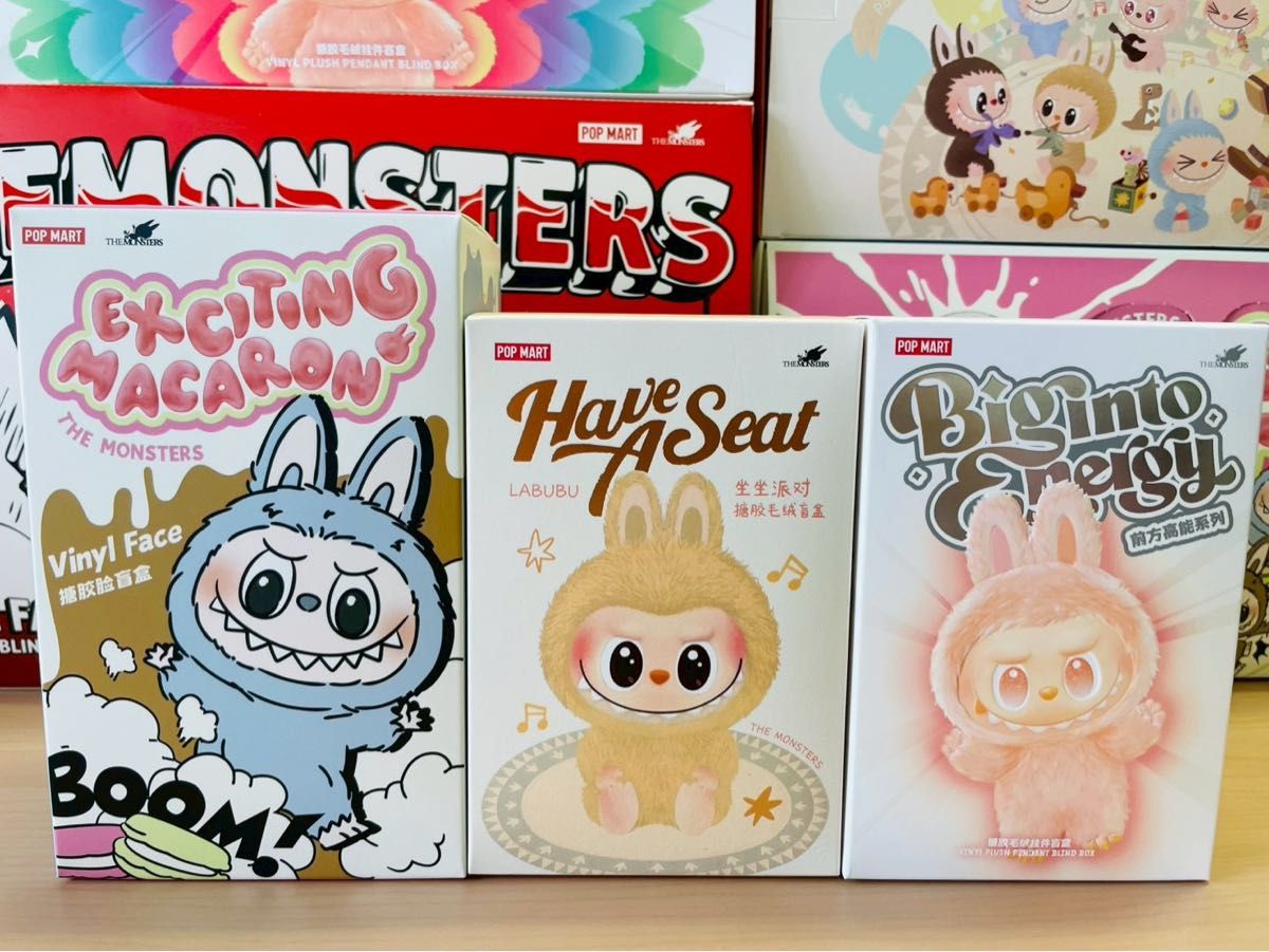 正規品・新品未開封】ラブブ ポップマート 3ピース POP MART THE