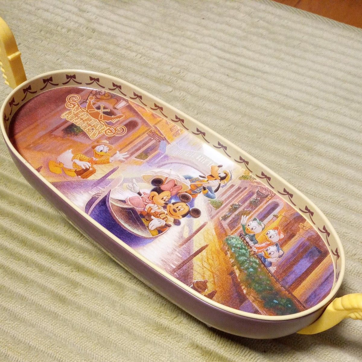 東京ディズニーシー Buon Natale 2001 プレート ベネチア 希少 東京