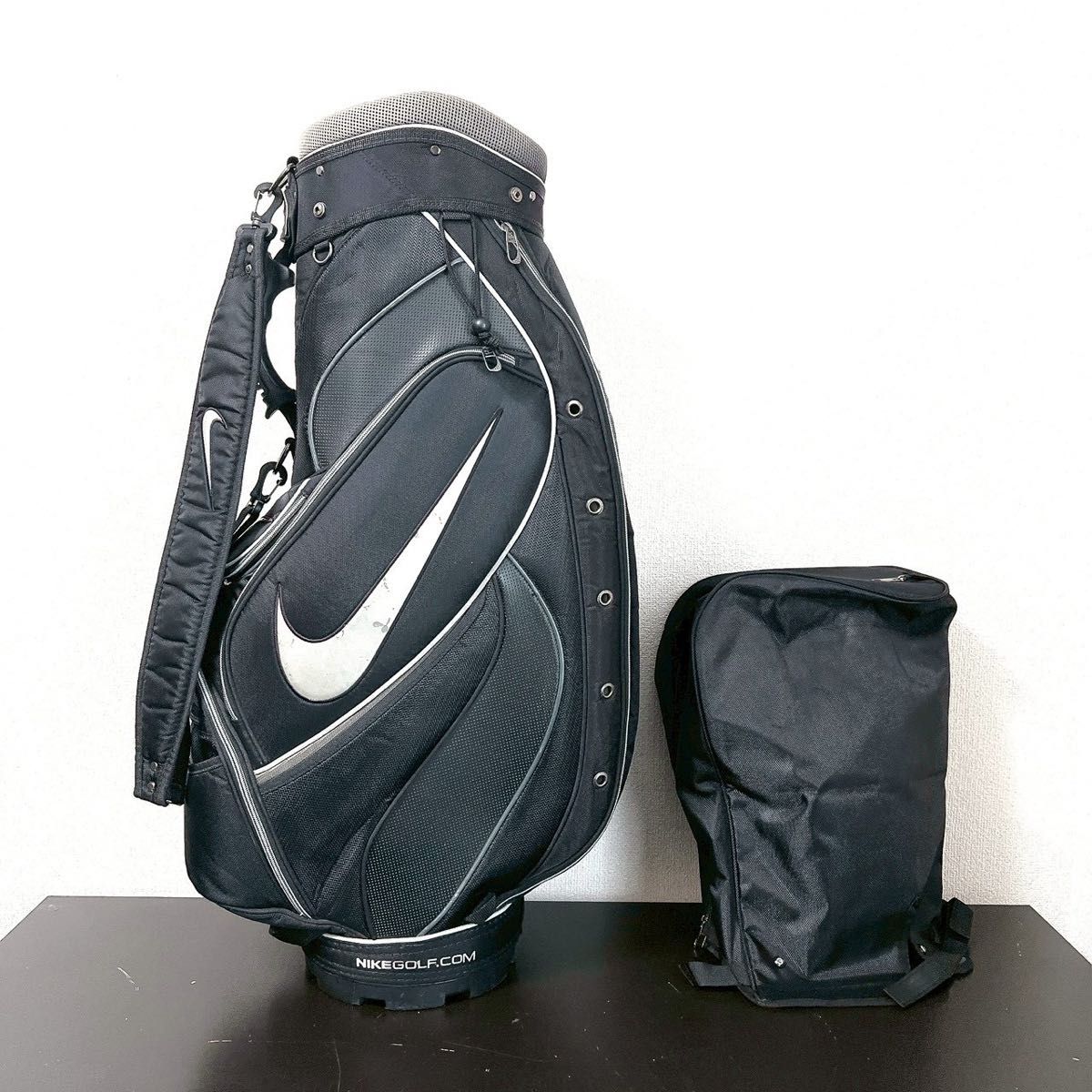 NIKE GOLF キャディバッグ フードカバー社外新品 6分割 希少品 ナイキ