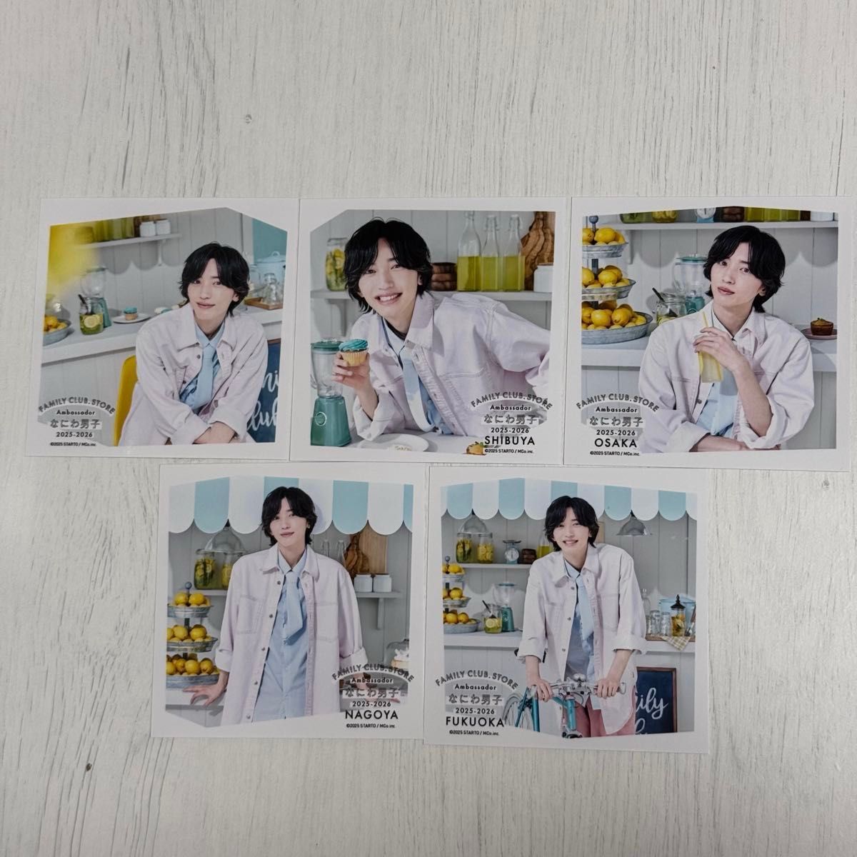 なにわ男子 道枝駿佑 ファミクラストア ましかくフォト Spring Summer