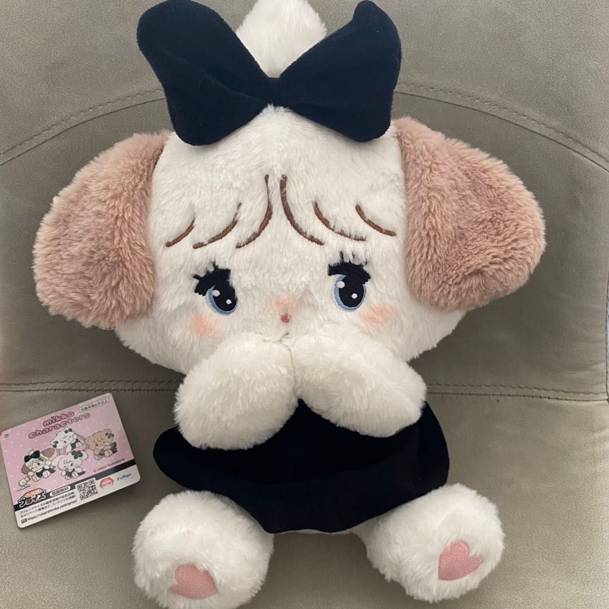 mikko characters BLACK RIBBON マスコット スフレ ぬいぐるみ