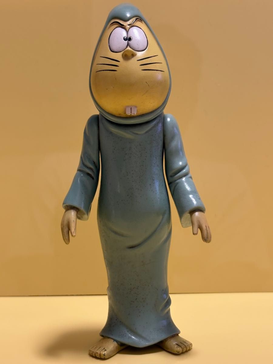 昭和レトロ 41年前1985年バンダイ日本製 ゲゲゲの鬼太郎 ねずみ男