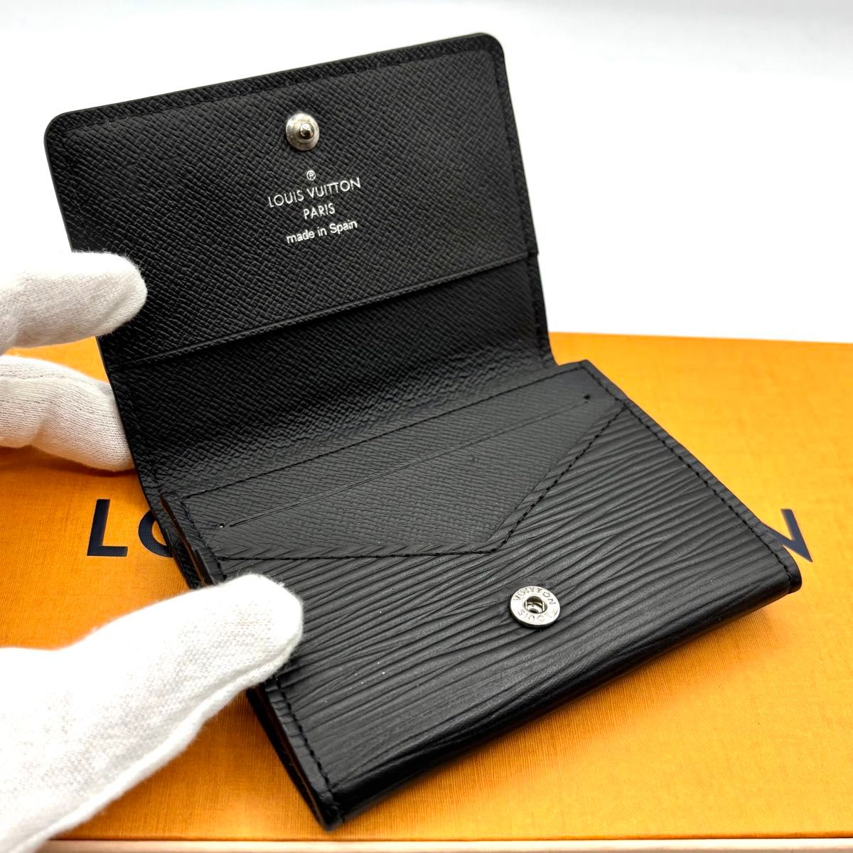 o2 ヴィジット エピ ブラック ルイヴィトン 名刺入れ カードケース