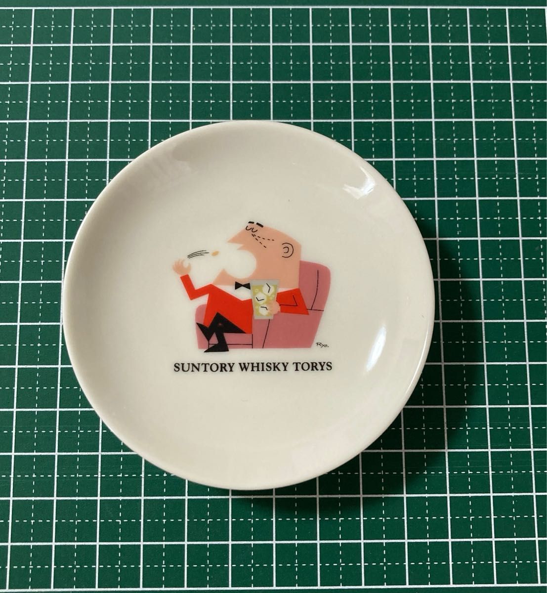 アンクルトリスオリジナル 豆皿 2個セット 未使用 サントリー 柳原良平