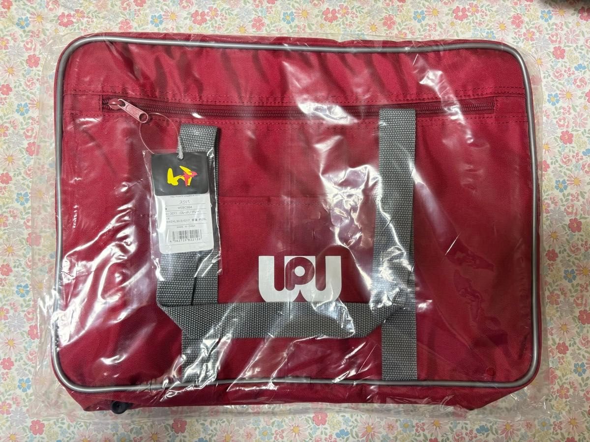 新品未開封 旧ワッペ スクバ ワールドペガサス 赤色 大人気完売品