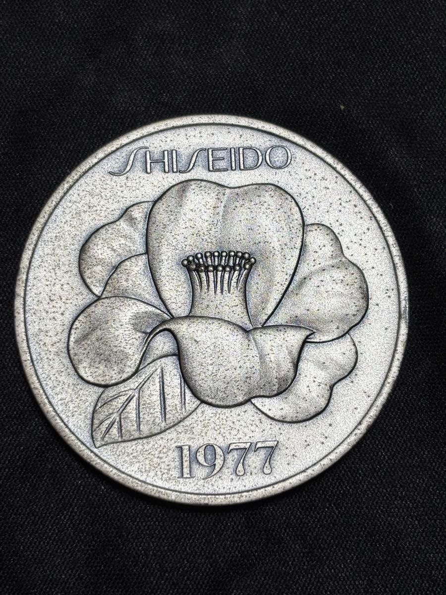 純銀製】資生堂販売会社制度創設50周年記念メダル 純銀 銀貨 メダル