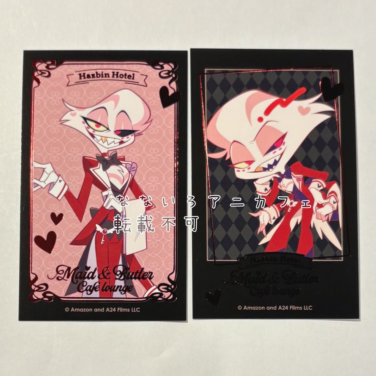 エンジェルダスト 2種 ハズビンホテル アニカフェ 箔押しカード｜Yahoo