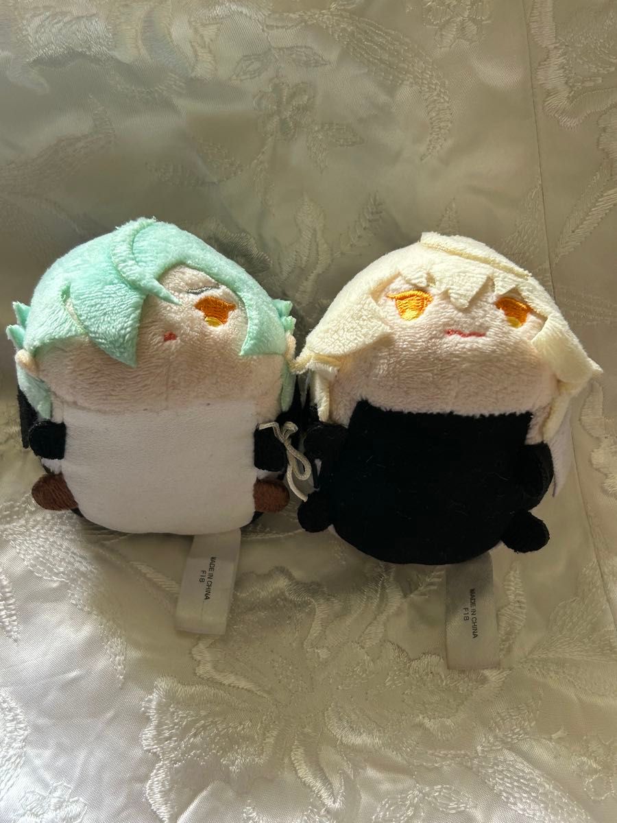 刀剣乱舞 もちもちマスコット もちマス 髭切 膝丸 源氏 ぬいぐるみ 2体