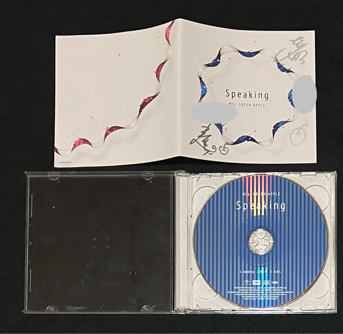 Mrs GREEN APPLE 正規品 Speaking 初回限定盤 CD DVD 2枚組 サイン