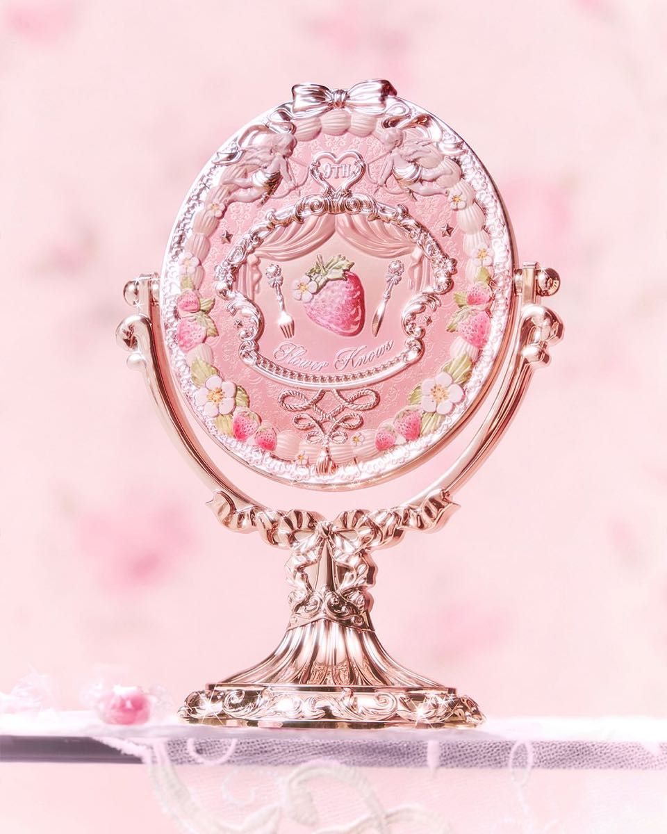 新品3点セット】フラワーノーズ 9周年限定グッズ 卓上ミラー