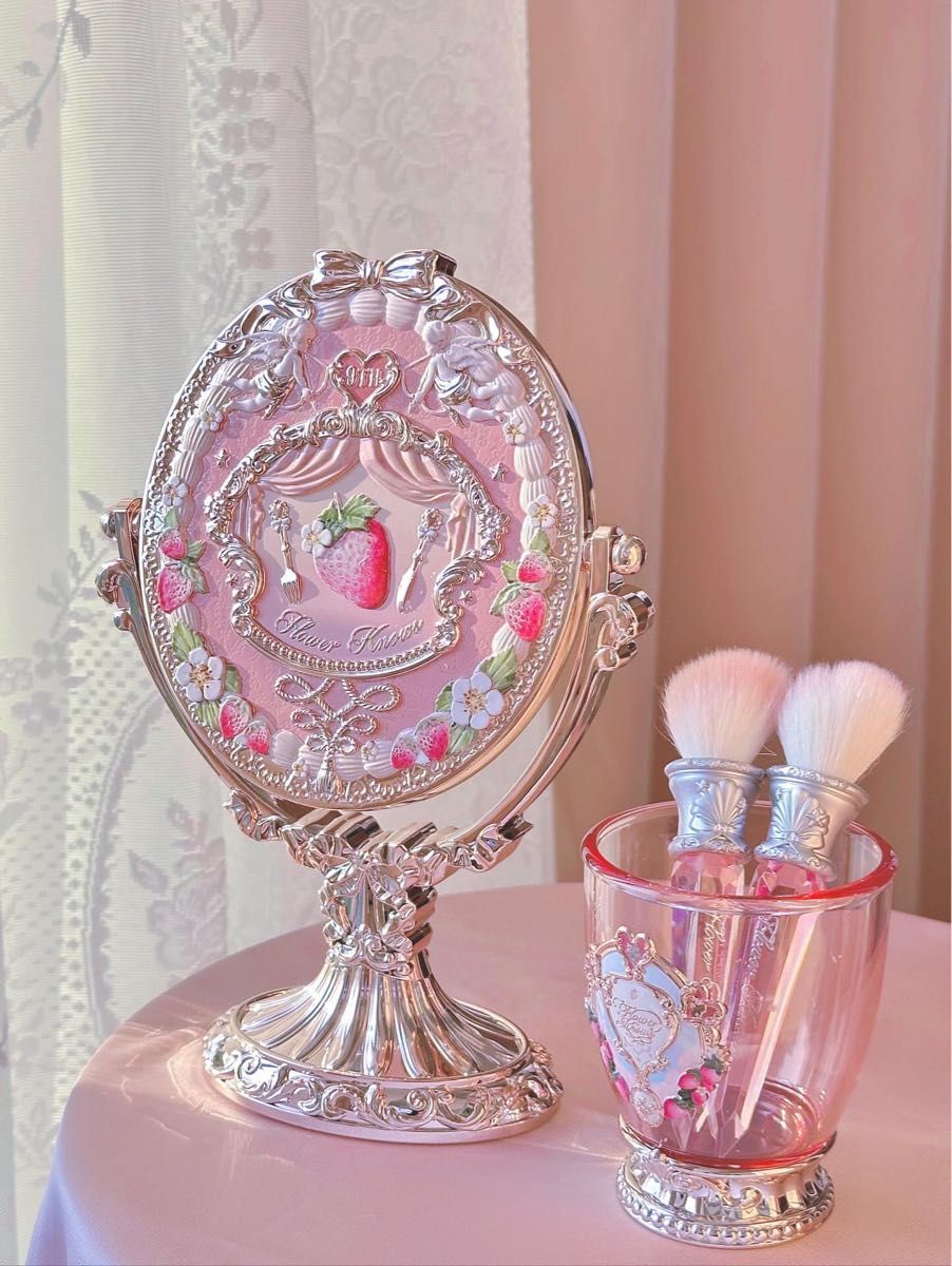 新品3点セット】フラワーノーズ 9周年限定グッズ 卓上ミラー