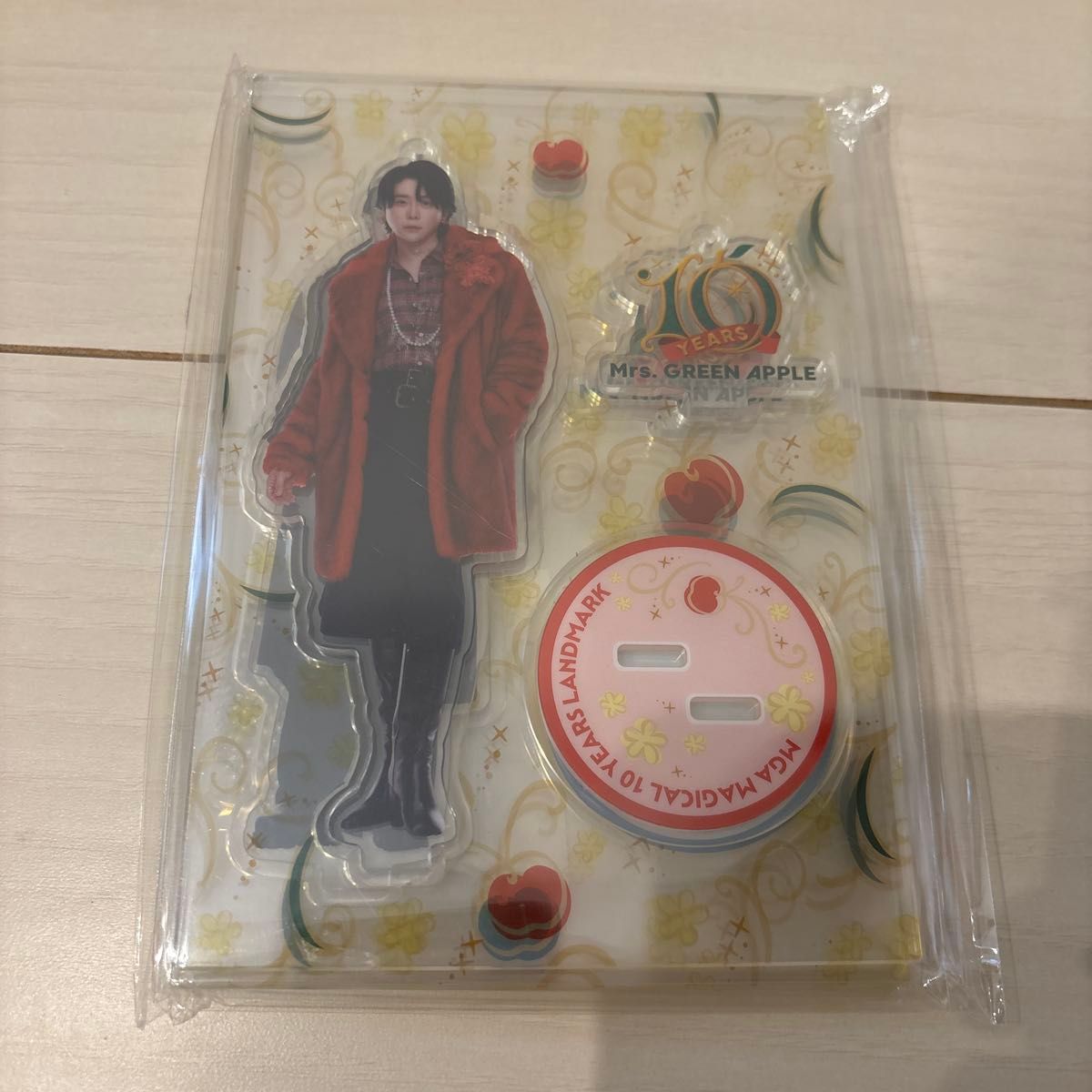 Mrs GREEN APPLE アクリルスタンドキーホルダー 3個1セット 新品