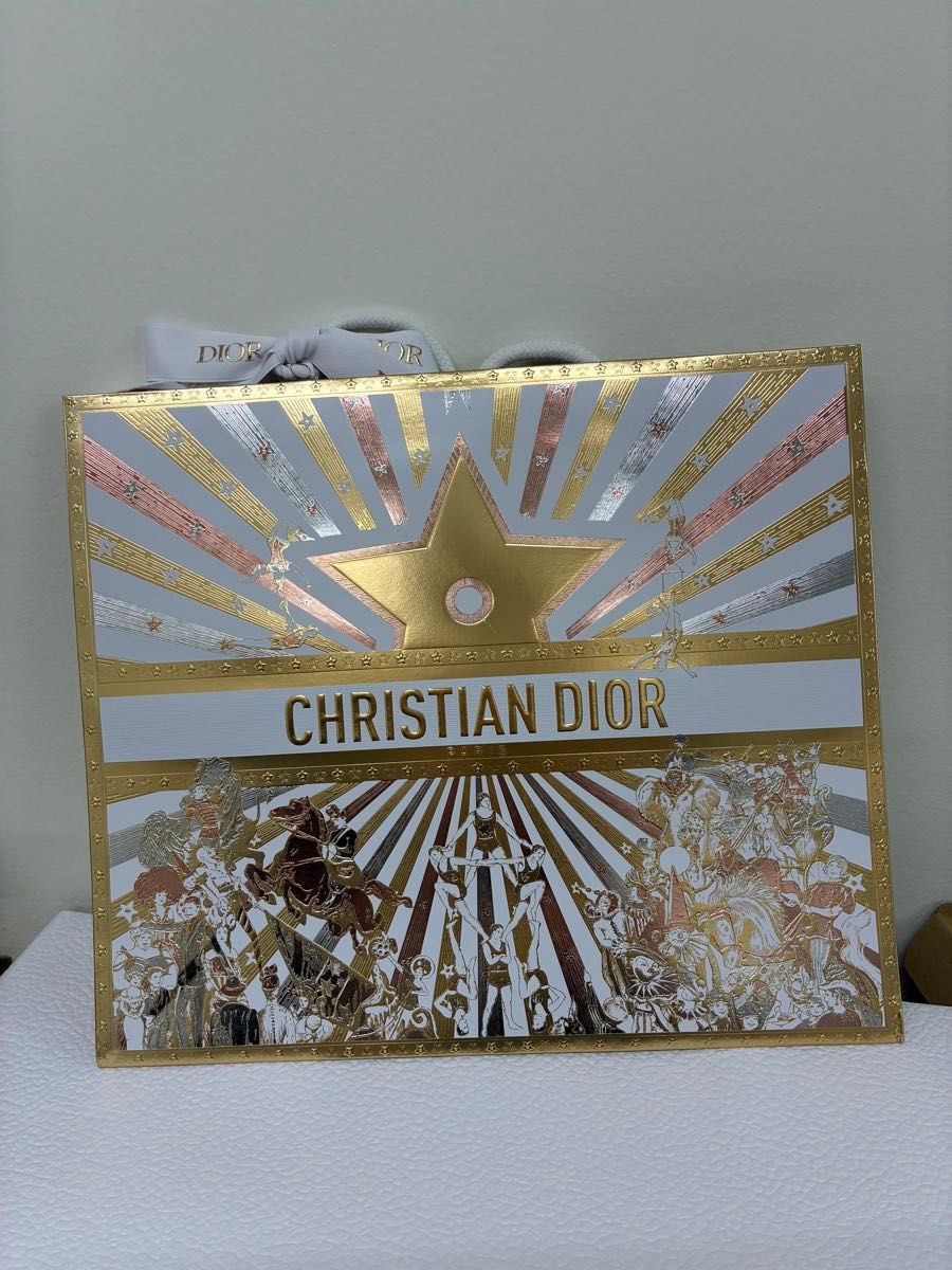 週末セール ディオール クリスマス限定ショッパー2025 ホリデー 100枚