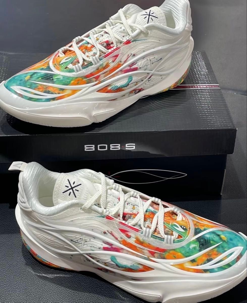 LI-NING Wade 808 5 Ultra V2 fireworks リーニン バスケットシューズ
