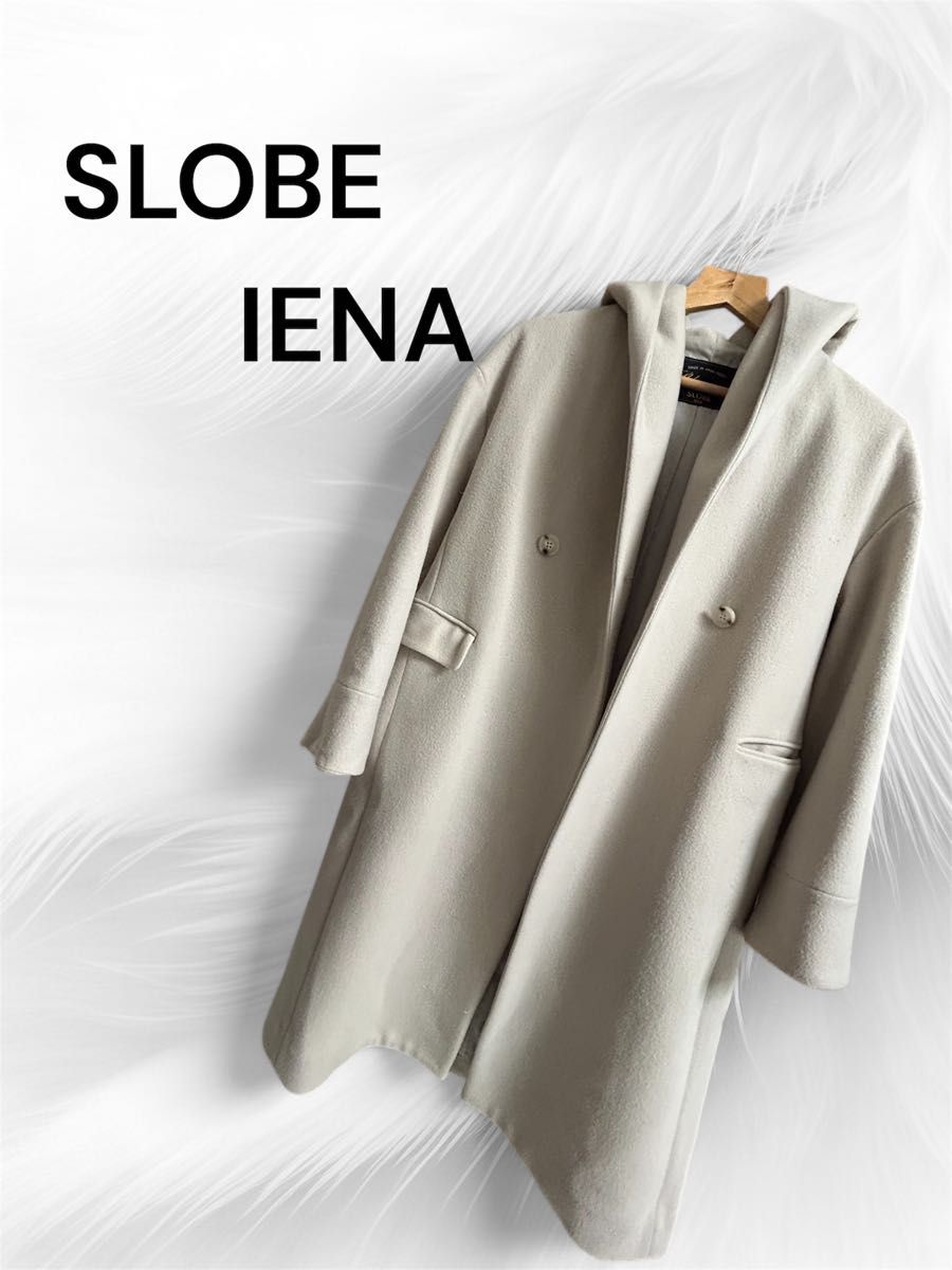 SLOBE IENA スローブイエナ フードコート ライトグレー系｜Yahoo