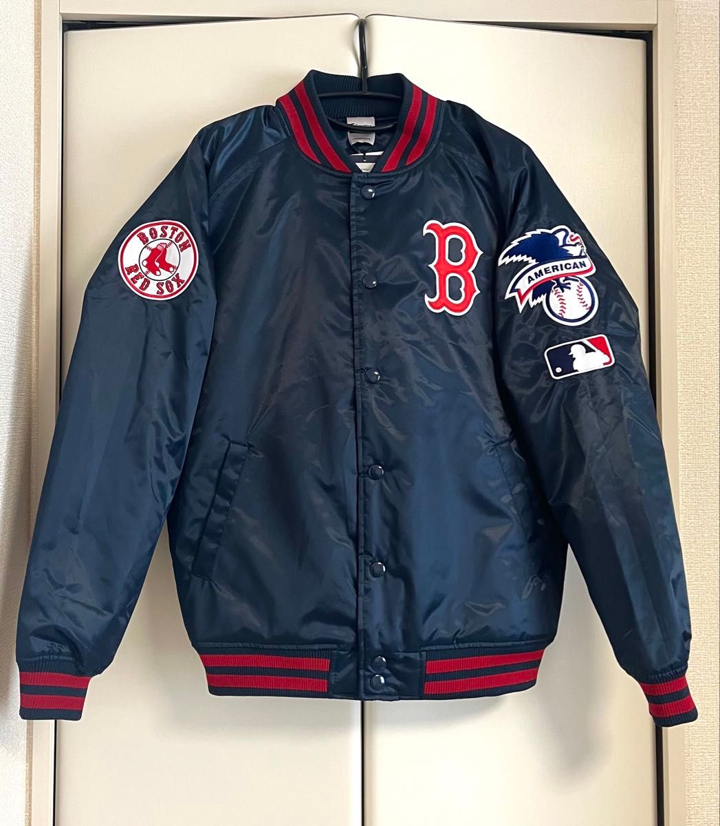 Fanatics ボストン レッドソックス スタジャン 中綿 ナイロン