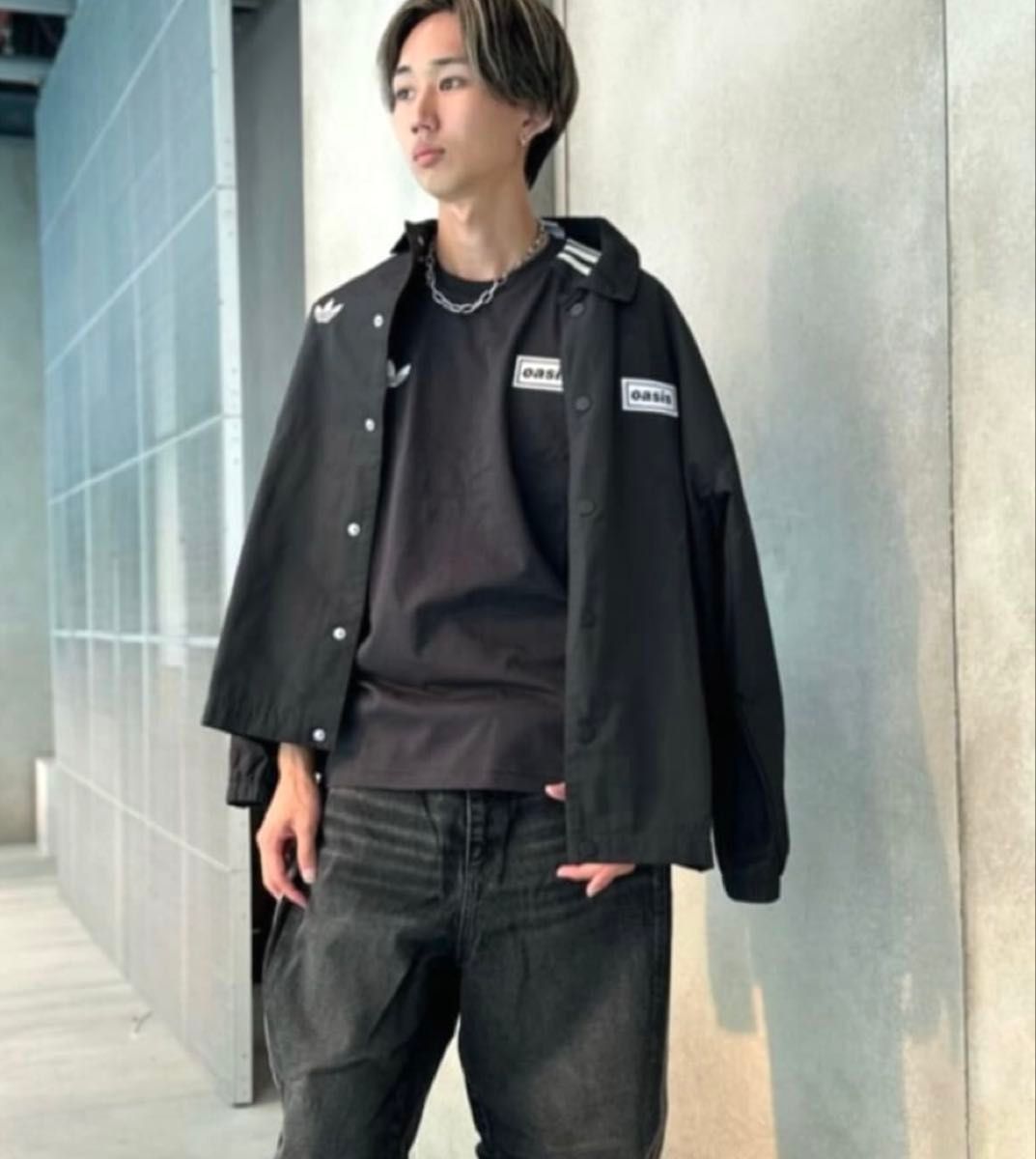 新品XL】ADIDAS ORIGINALS xOASISツアー コーチジャケット｜Yahoo