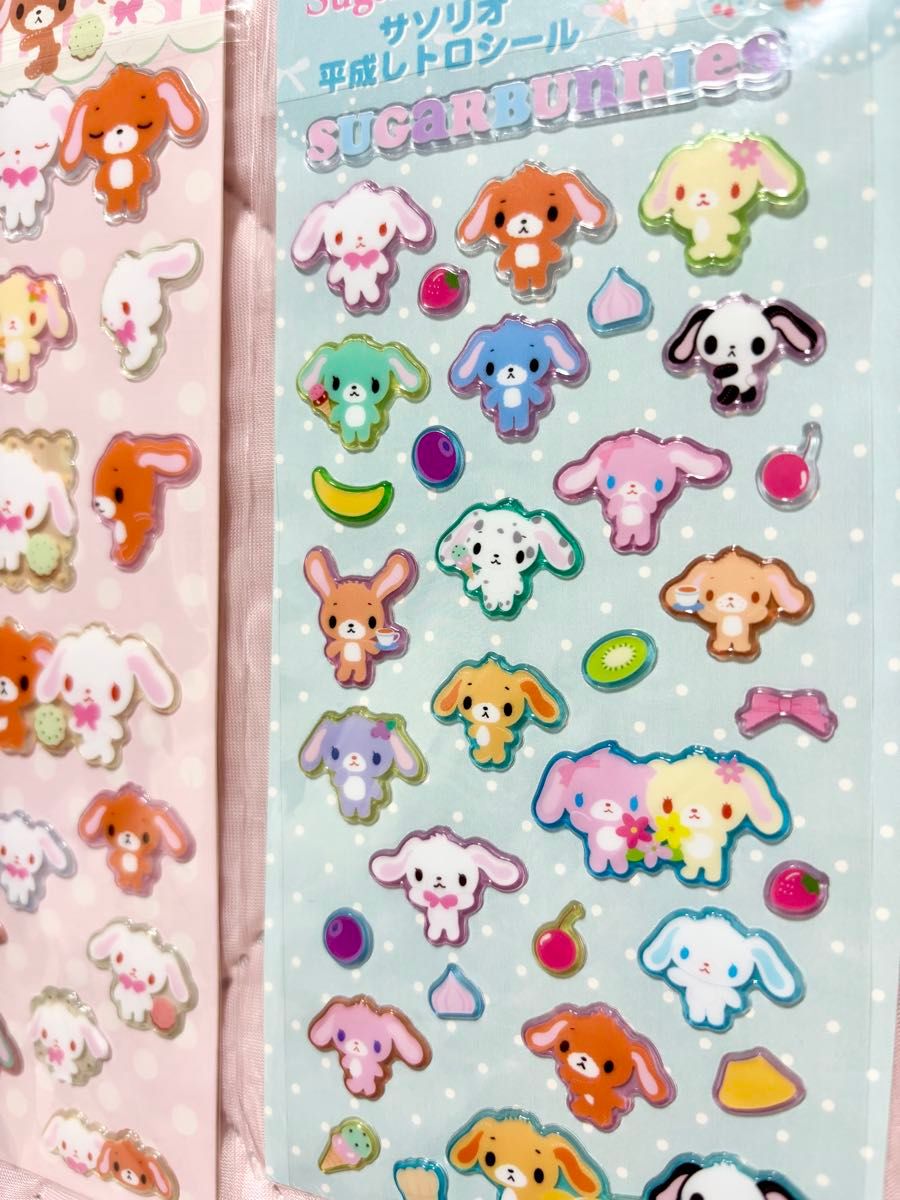 サンリオ 平成レトロシール シュガーバニーズ 2枚｜Yahoo!フリマ（旧