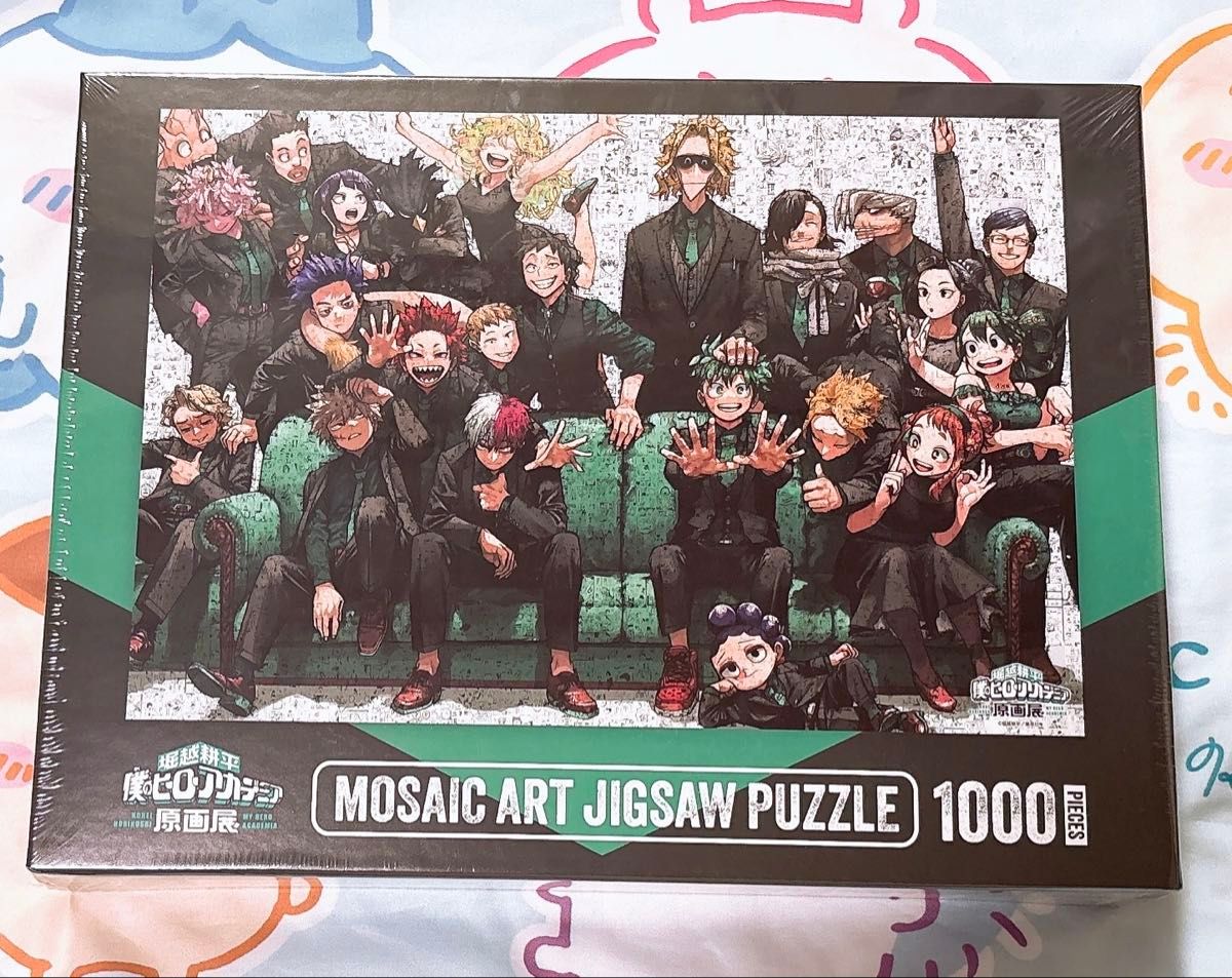 僕のヒーローアカデミア ヒロアカ 原画展 モザイクアートパズル 1000
