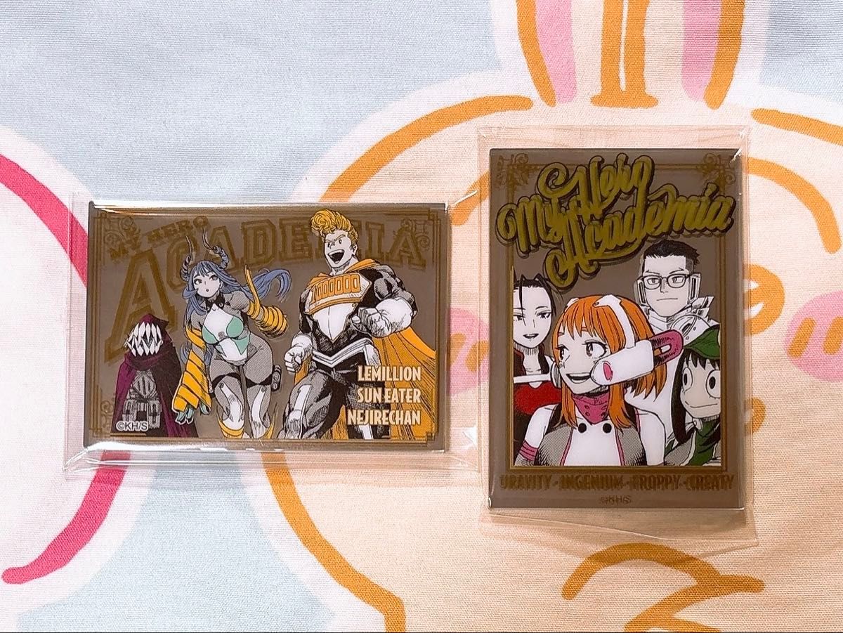 僕のヒーローアカデミア ヒロアカ 原画展 パブミラー風アクリル