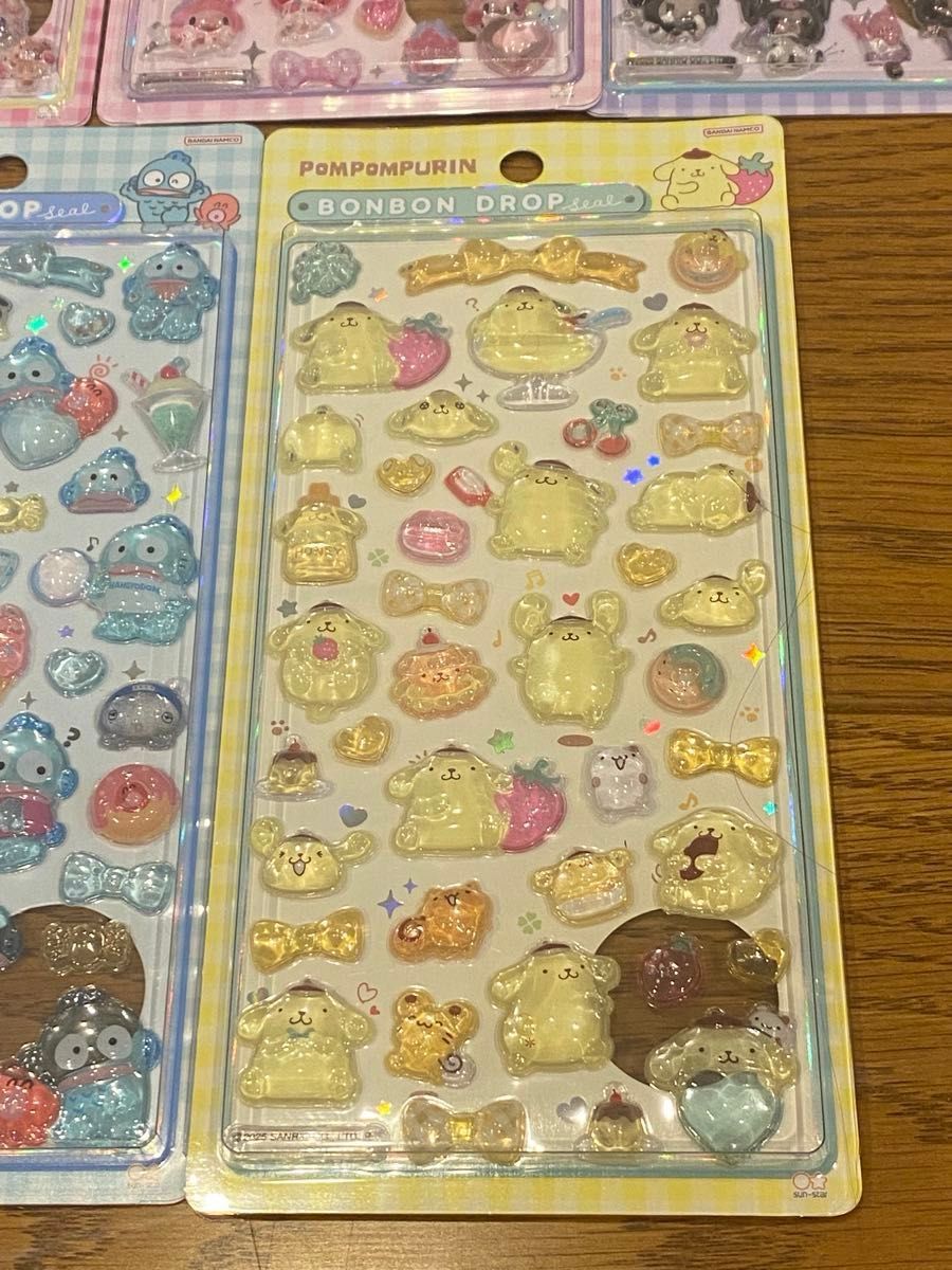 最終値下げ サンリオ ボンボンドロップ シール 7個セット｜Yahoo