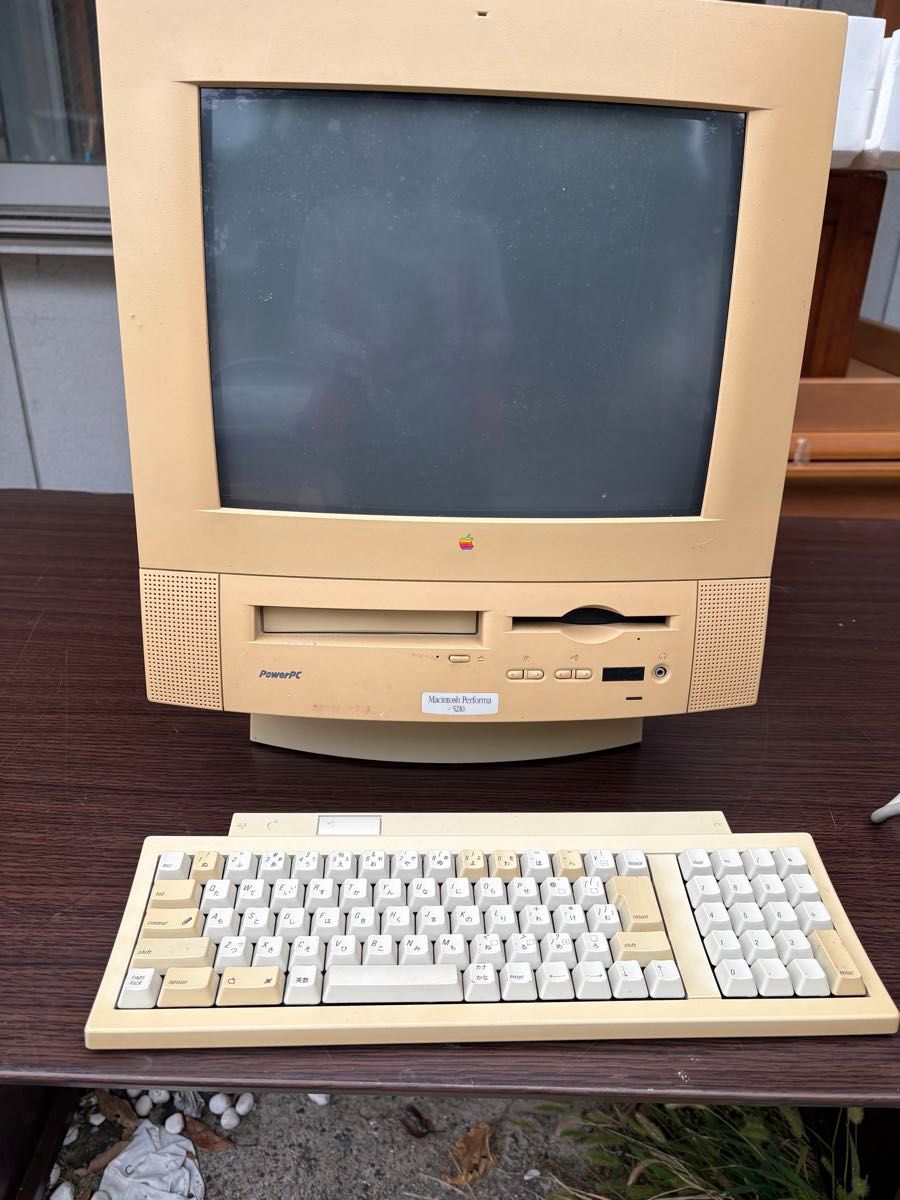 動作未確認/元箱付/貴重】Macintosh Performa 5210 PowerPC 一体型