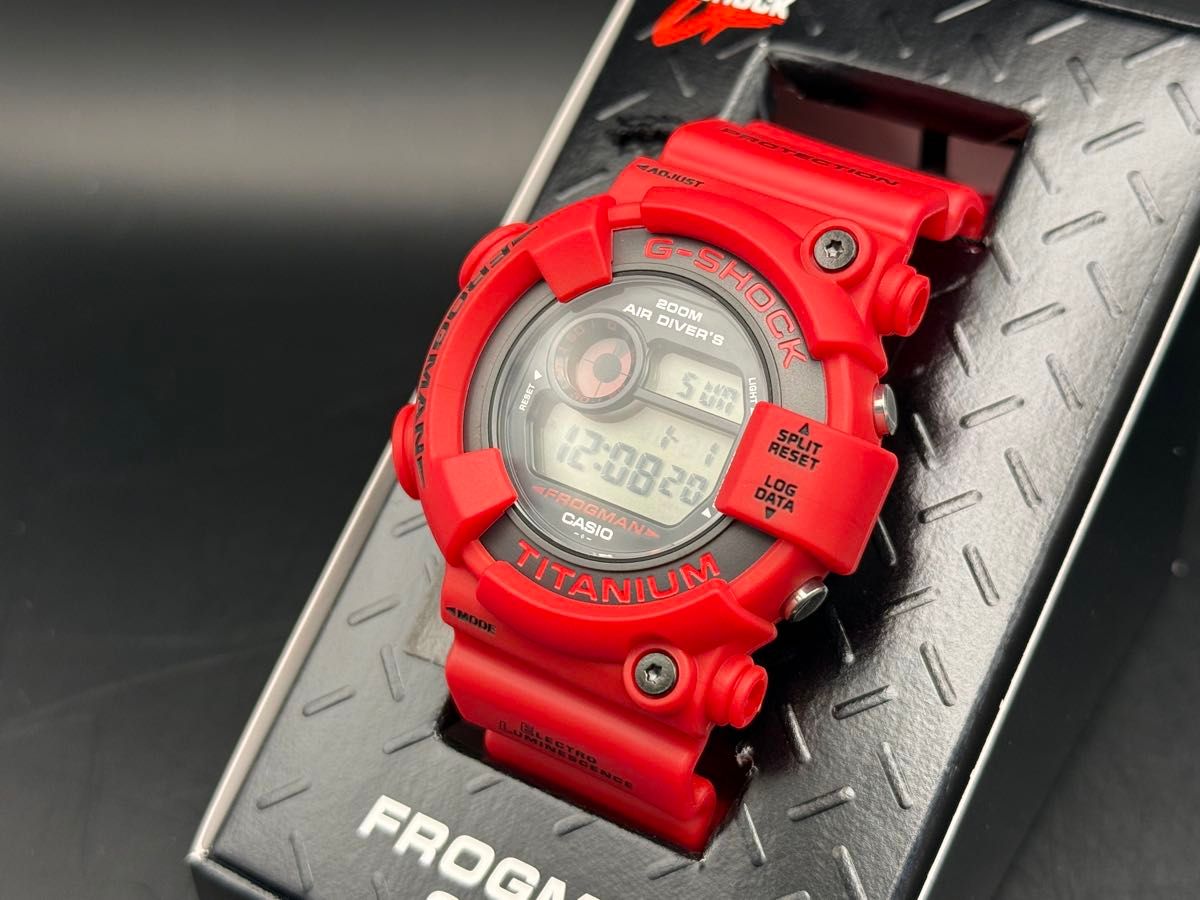 CASIO G-SHOCK フロッグマン DW-8200赤蛙 2000年モデル ラスト2点