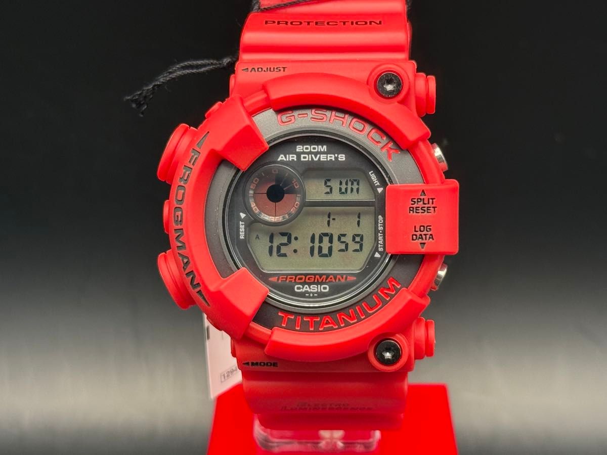 CASIO G-SHOCK フロッグマン DW-8200赤蛙 2000年モデル ラスト2点