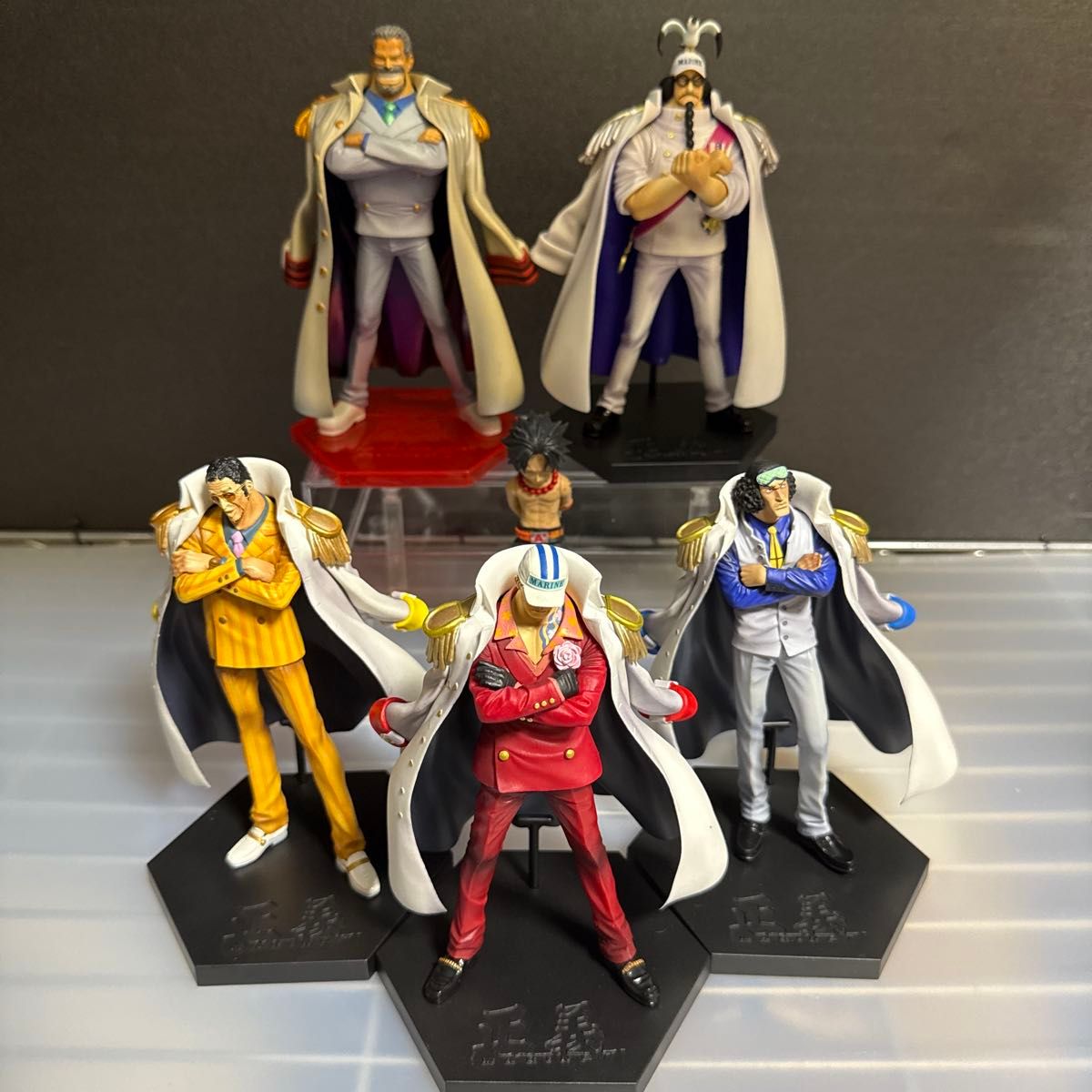 ワンピース DX 海軍 マリンフォード頂上戦争 セット アクスタ｜Yahoo