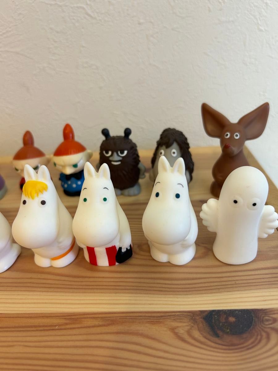 ムーミン フィギュアセット 15体 ムーミン谷ソフビ指人形 ムーミン谷の