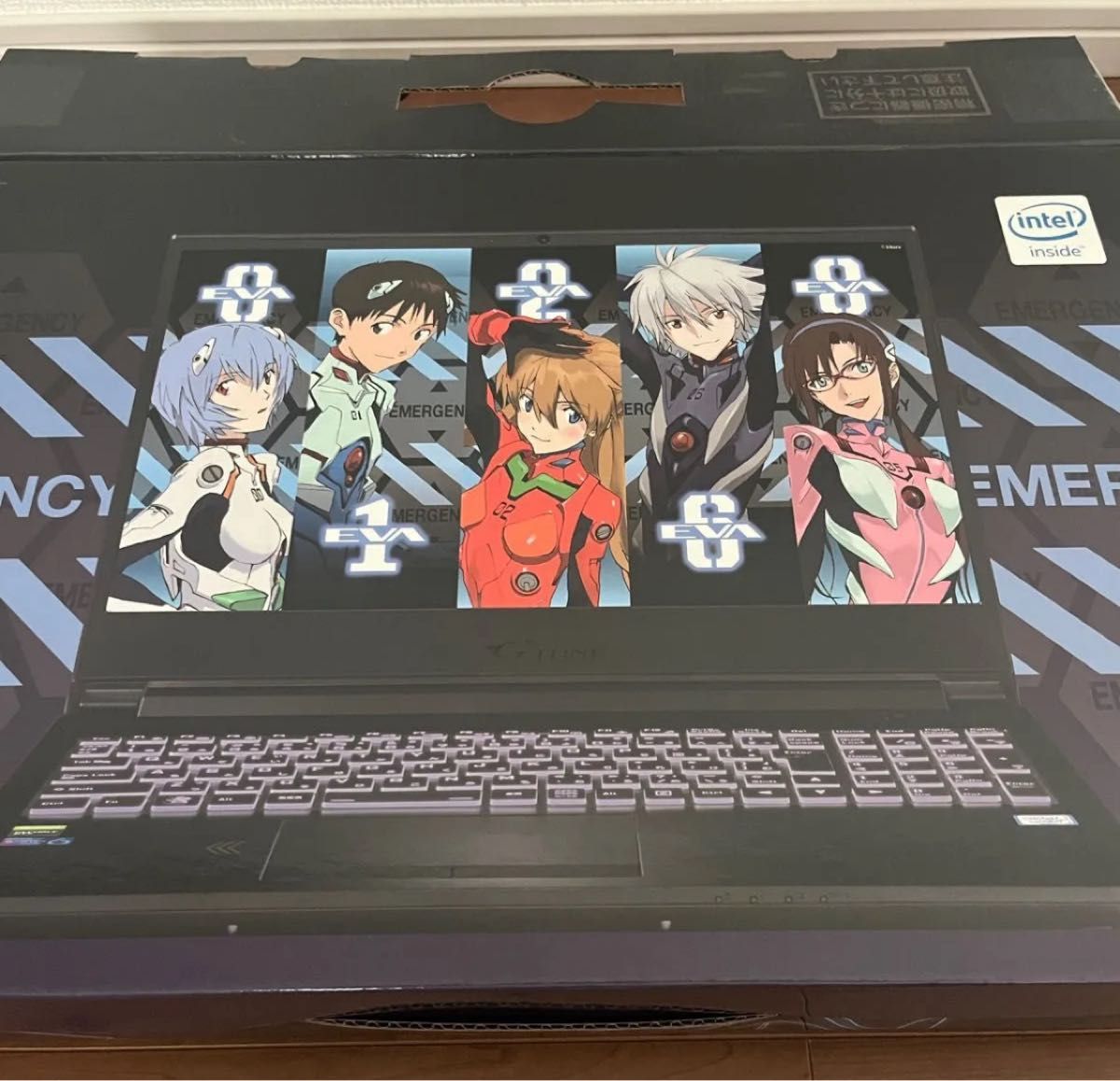 EVA-01 エヴァンゲリオン ゲーミング ノートPC mouse G-Tune マウス