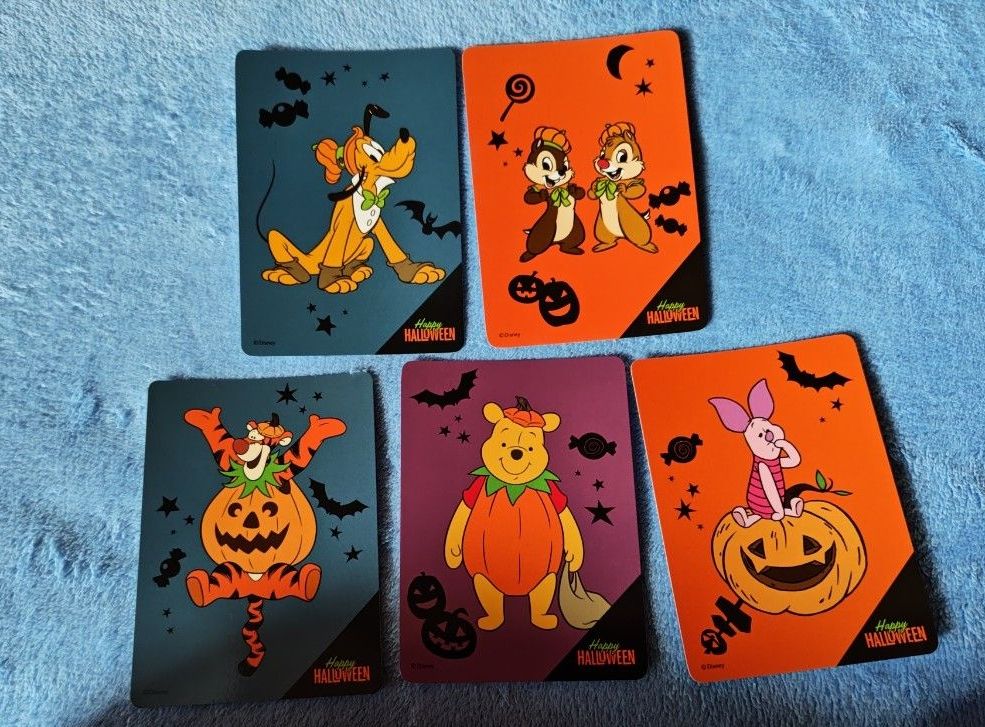 ディズニーストア じゃんけんカード ヴィランズ ハロウィン ディズニー