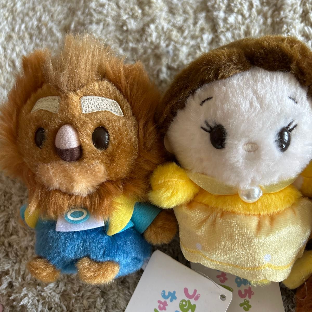 うるぽちゃちゃん 美女と野獣セット ぬいぐるみ ディズニーストア