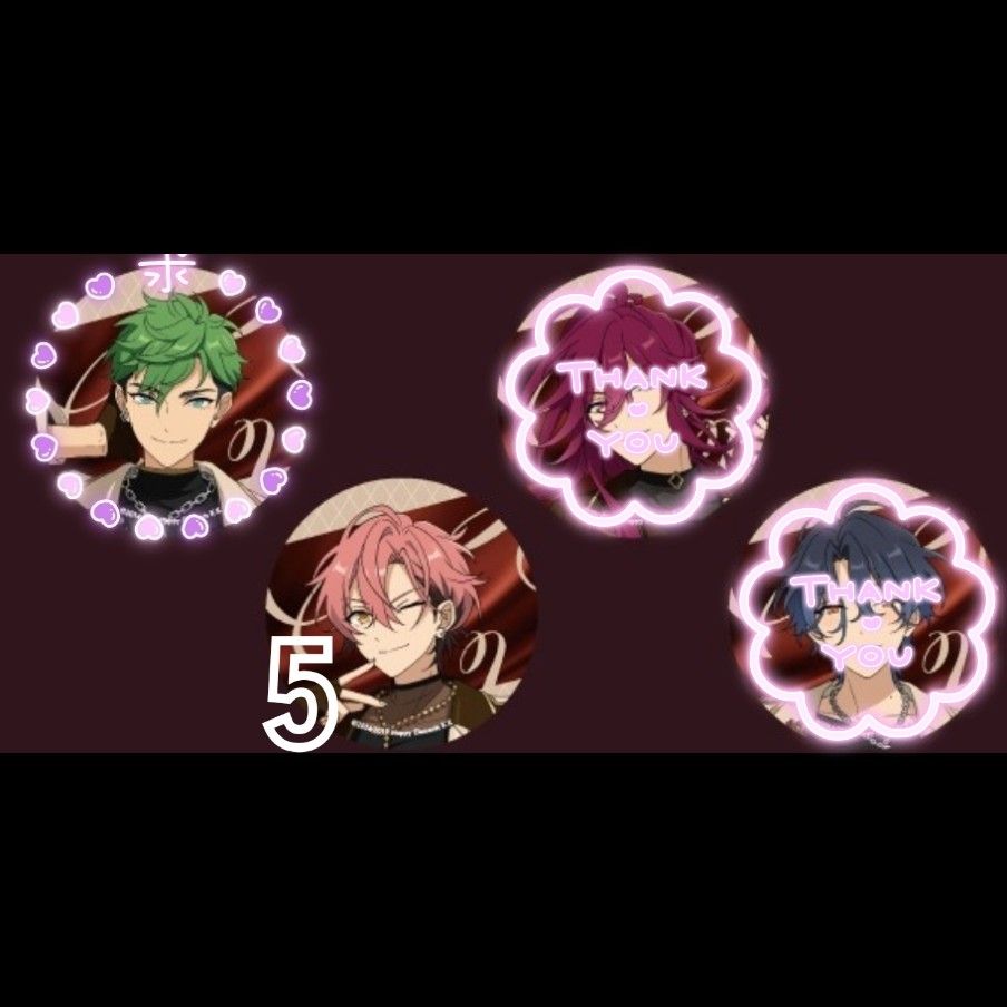 あんスタ 久遠舞珠 MELLOW DEAR US 缶バッジ あんスタ 缶バッジ MELLOW