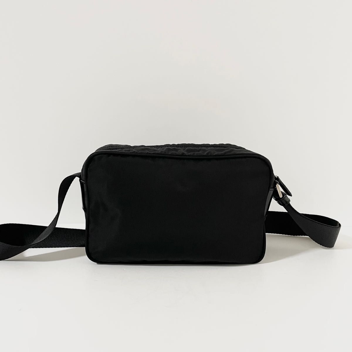 極美品】PRADA プラダ ショルダーバッグ カメラバッグ ナイロン×レザー