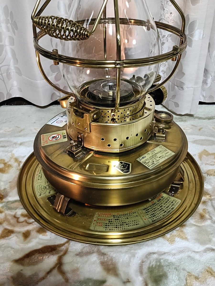 美品】ニッセン石油ストーブ ゴールドフレーム IS-3NE 復刻版｜Yahoo