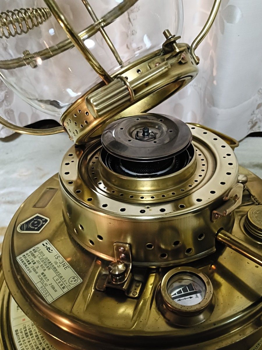 美品】ニッセン石油ストーブ ゴールドフレーム IS-3NE 復刻版｜Yahoo