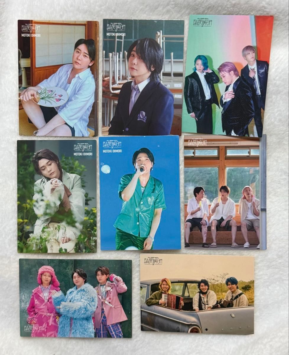 Mrs GREEN APPLE ミセス バベル フォトカード 大森元貴 若井滉斗 藤澤