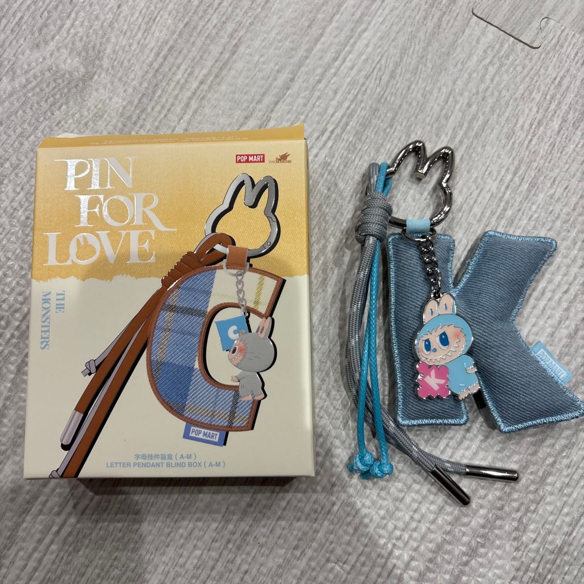 ラブブ PIN FOR LOVE イニシャル アルファベットペンダント｜Yahoo